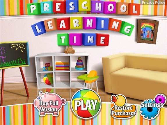 Preschool Learning Time screenshot