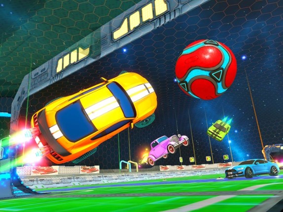 Rocket Car Soccer League Arena Image