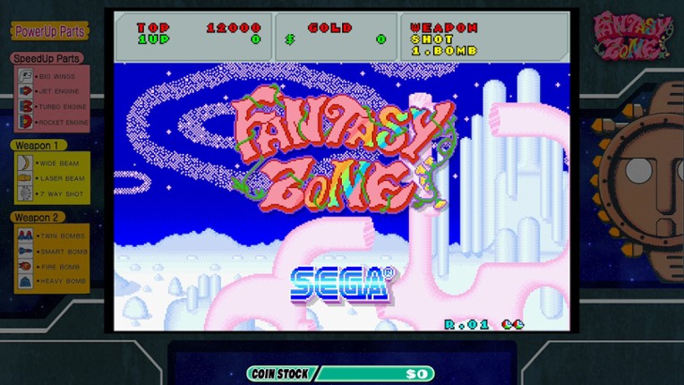 SEGA AGES Fantasy Zone Image