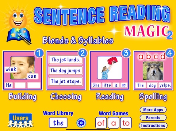 SENTENCE READING MAGIC 2 screenshot