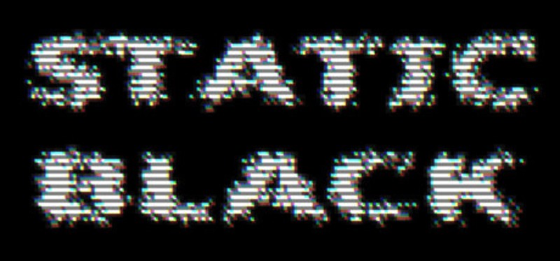 Static Black Image