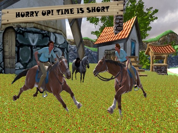 Stunts Horse Racing &amp; Run Dash screenshot