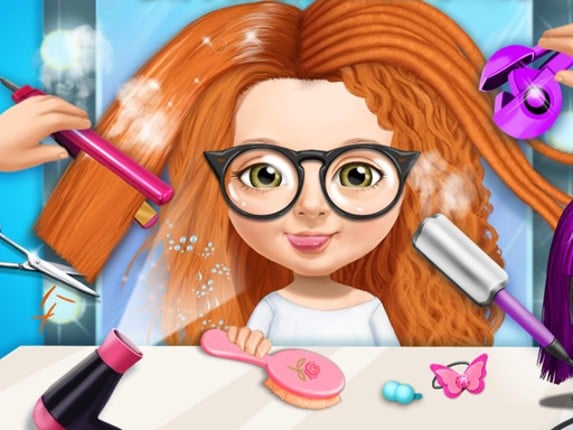 Sweet Baby Beauty Salon Game Cover