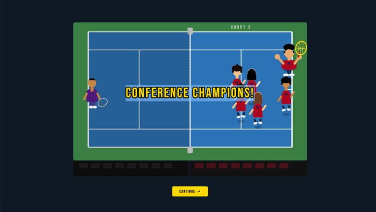 Swing Dynasty: College Tennis screenshot