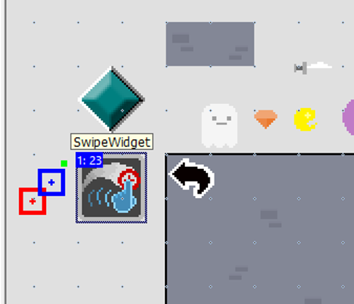 Swipe Control Widget for Clickteam Fusion 2.5 Image