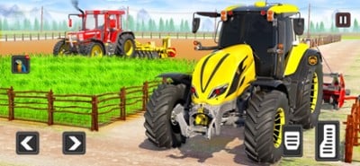 Tractor Farming Crop Harvester Image