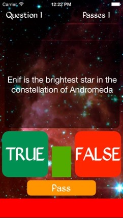 True or False - The 88 Modern Constellations Image