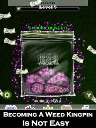 Weed Bud Firm Inc- Ganja Pot Farmer Tycoon Clicker screenshot