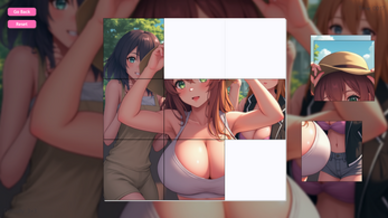 Bouncing Babes! Puzzle Paradise Unleashed Image