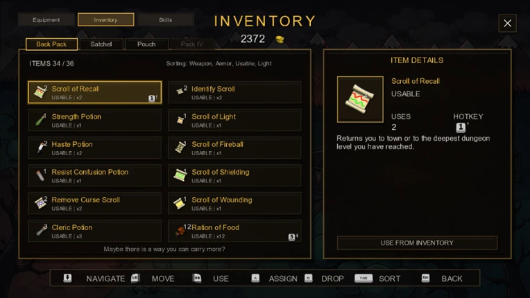 Dungeons of Desolation Remastered screenshot