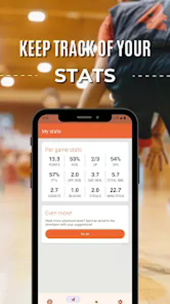 Basketball Companion Stats screenshot