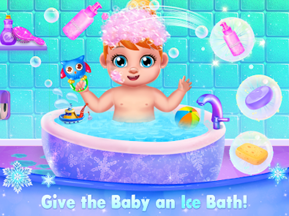 Ice Princess Mommy Baby Twins Image