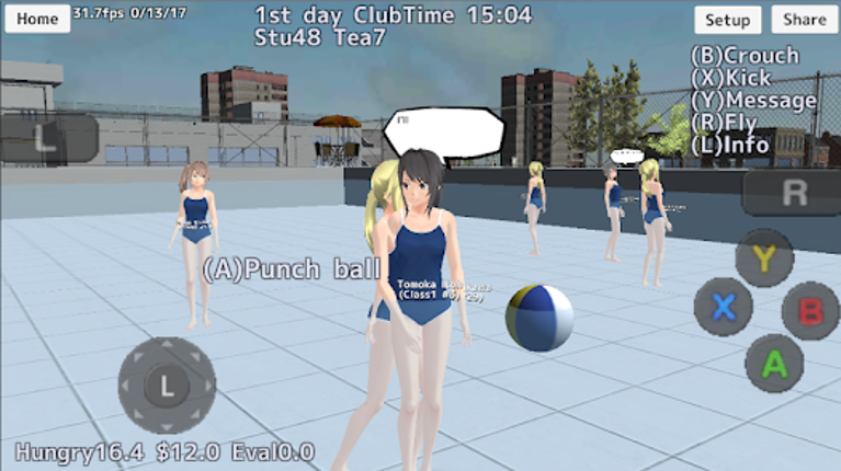 School Girls Simulator screenshot