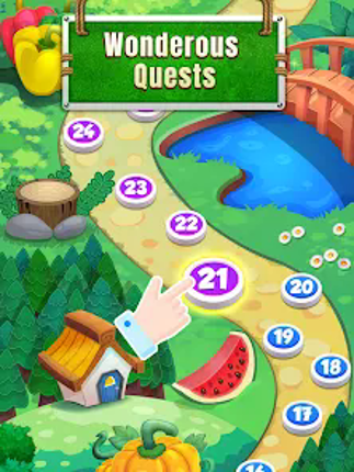 Farm Flowers Coin Party Dozer screenshot