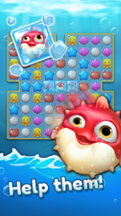 Ocean Friends : Match 3 Puzzle screenshot