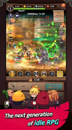 Hero Kingdom : Idle RPG screenshot