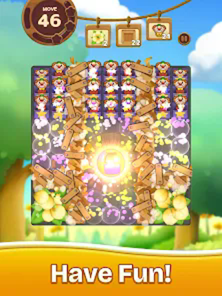 Candy Friends Forest : Match-3 screenshot
