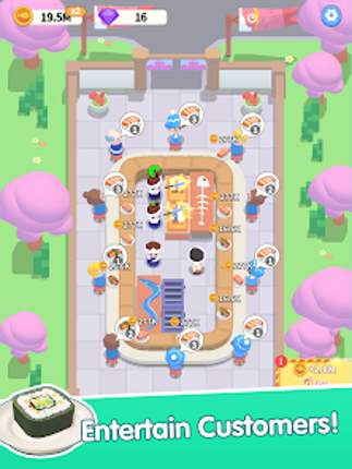 Idle Sushi House screenshot