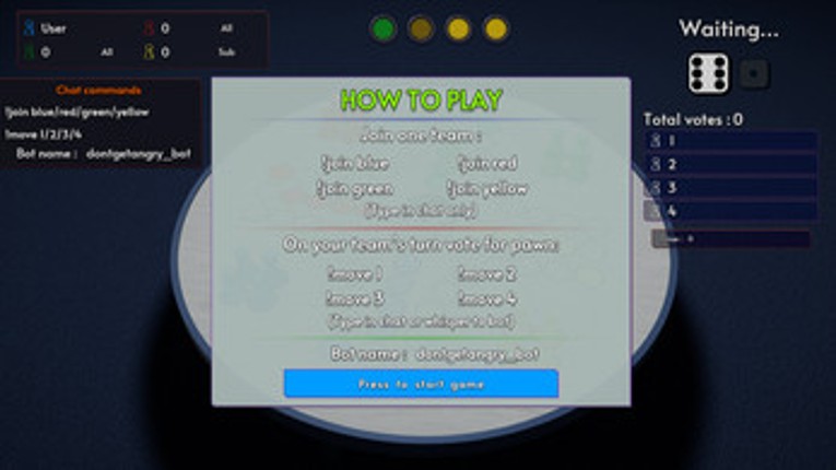 Don’t get Angry TwichChat - Twich integrated game Image