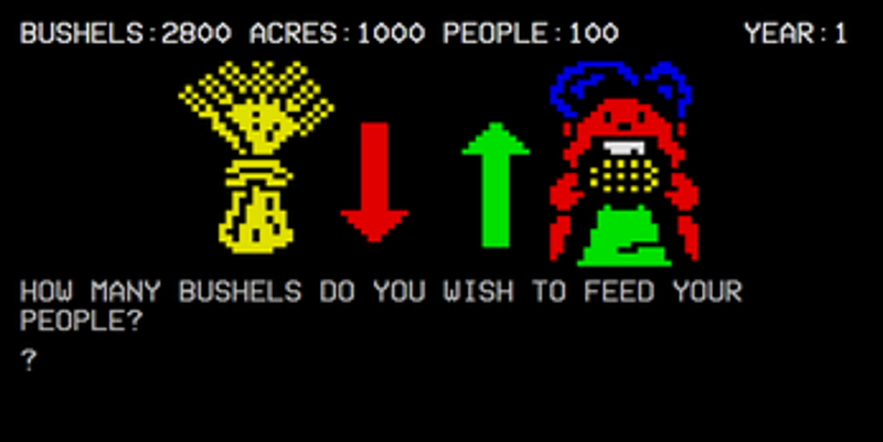 Hamurabi screenshot