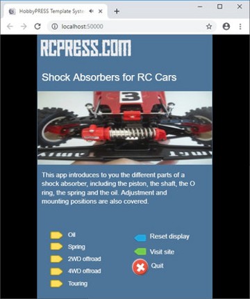 RCPRESS Shock Absorbers for RC Cars Image