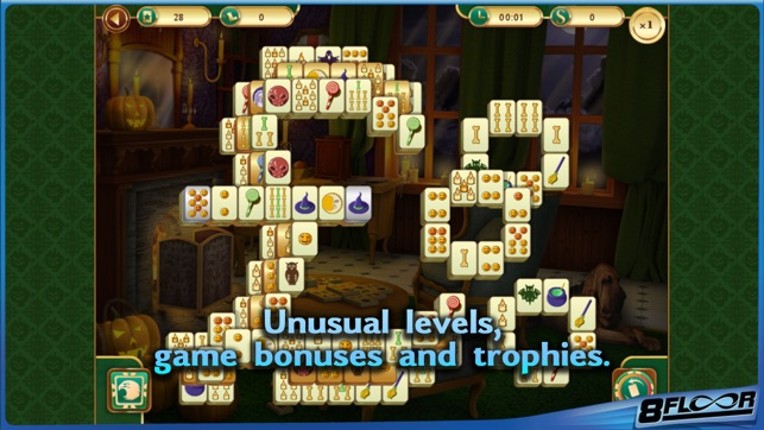 Halloween Spooky Mahjong Free screenshot