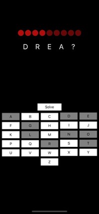 Hangman Wear - Watch Game screenshot