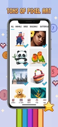 Love Pixel - Color by Number screenshot