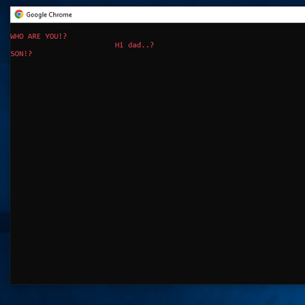 Opening Google Chrome Batch File Game Image