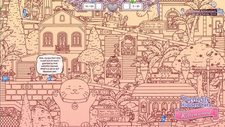Purrfectly Hidden Cats: Kittenwood screenshot