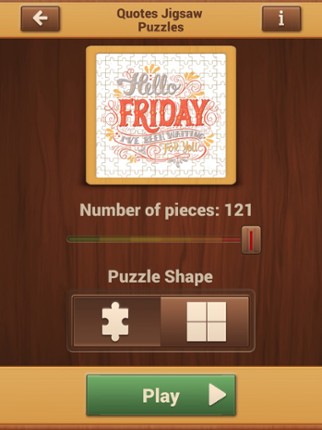 Quotes Jigsaw Puzzles - Real Puzzle Matching Games screenshot