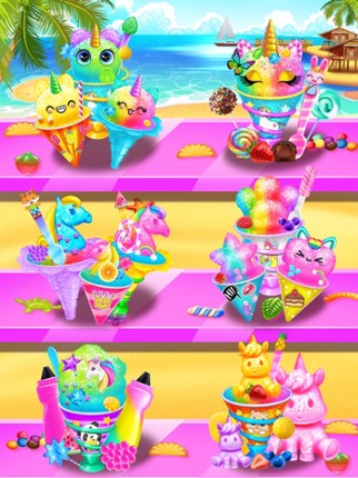 Rainbow Frozen Snowcone Maker Image