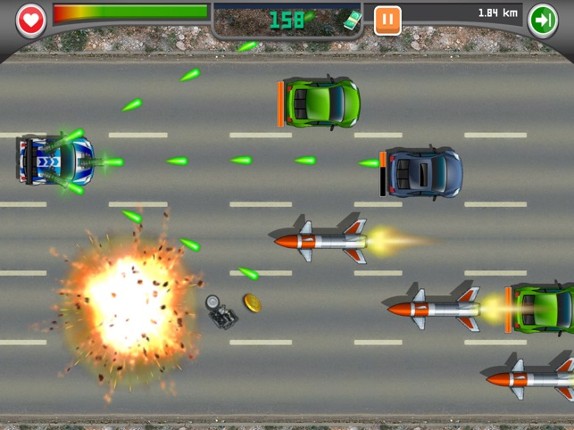 Retro Road Fury screenshot