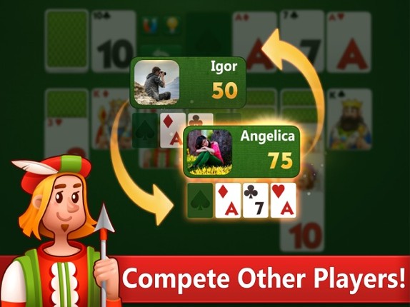 Solitaire Klondike card games Image