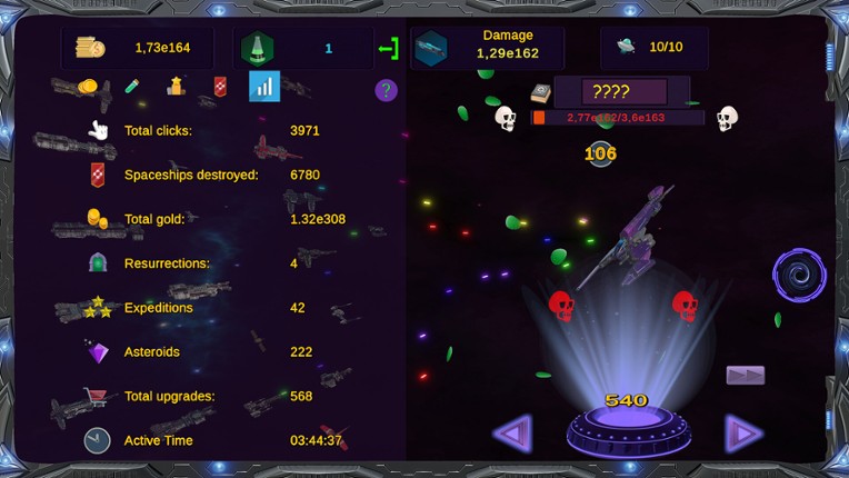 Star Clicker Odyssey screenshot