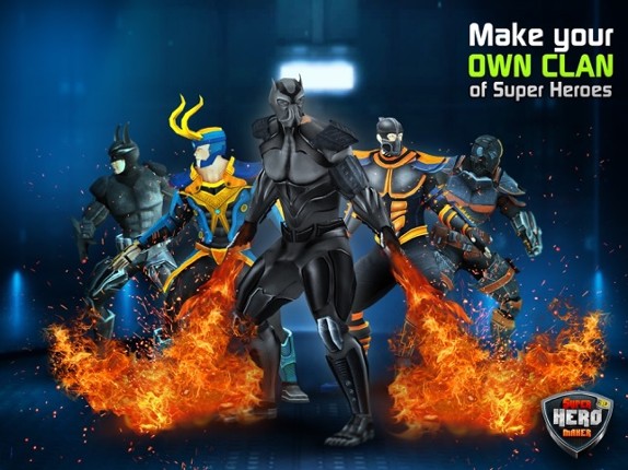 Superhero Maker 3D Image