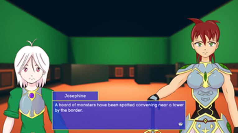 the vampire and The Knight screenshot