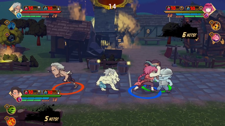 Unrivaled Heroes: 2.5D Brawler screenshot
