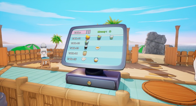 Waifu Beach Bar screenshot