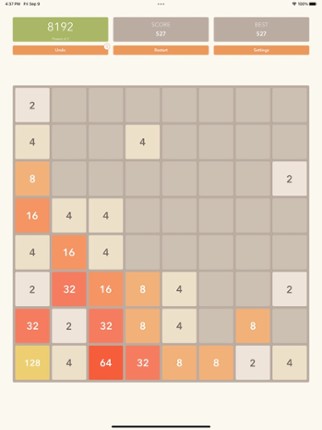 2048 Number Puzzle Game + Image