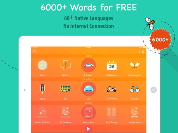 6000 Words - Learn Polish Language for Free screenshot