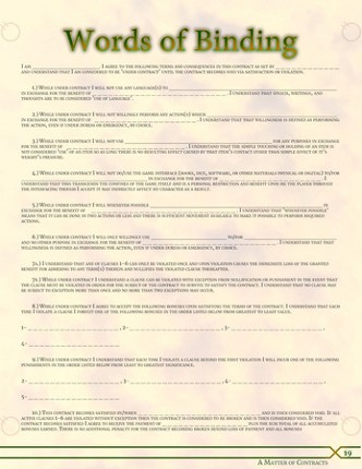 A Matter of Contracts screenshot