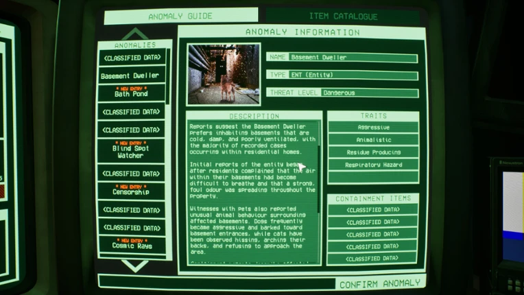 Anomaly Helpline screenshot