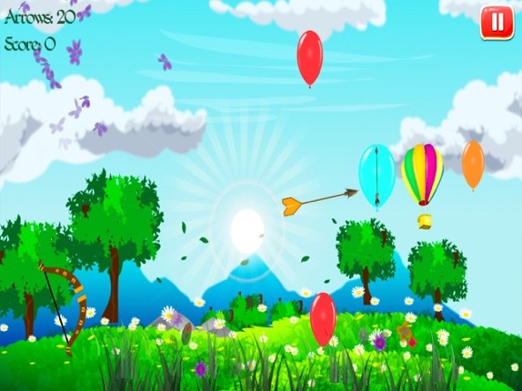 Archery Game: Balloons Shooter screenshot