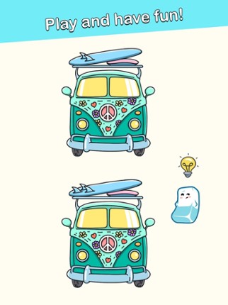 Erase the Difference Puzzle screenshot