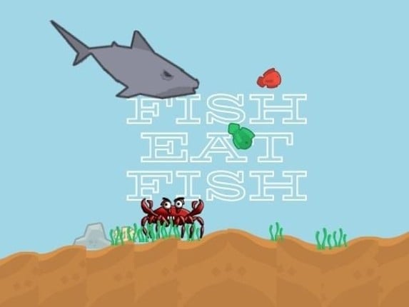 Fish eat fish 2 player Game Cover