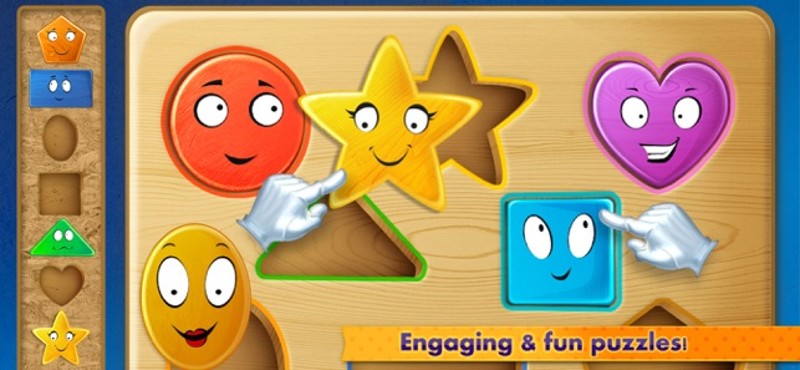 Friendly Shapes Storybook Image