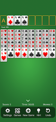 FreeCell Solitaire Image
