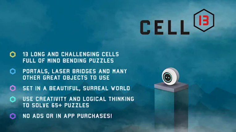 CELL 13 - Physics Puzzle screenshot