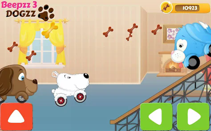 Kids Car racing games - Dogs screenshot